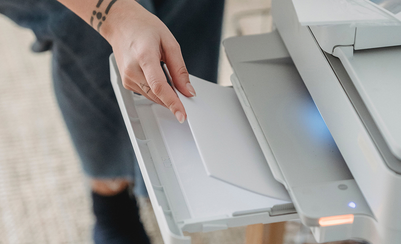 Copiadora profesional en servicio técnico