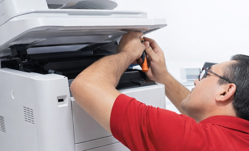 Servicio de mantenimiento de impresoras y equipos de oficina